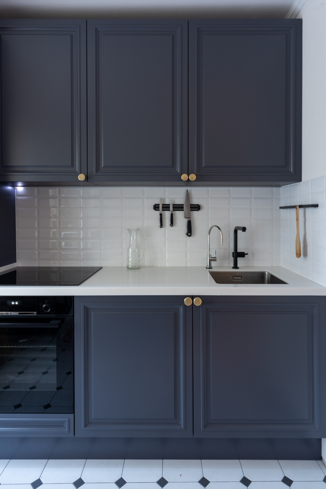 Синяя Кухня в современном стиле