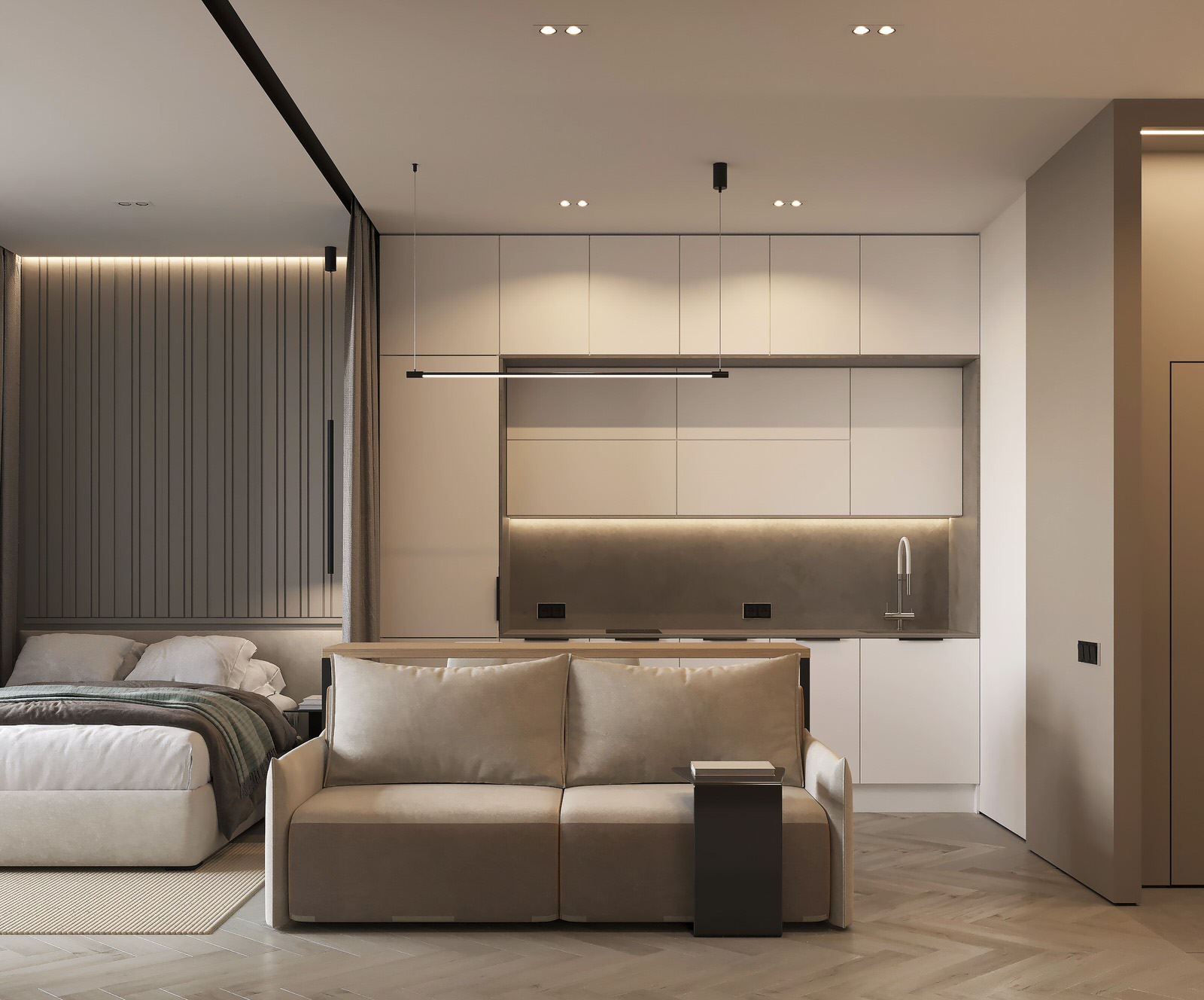 Небольшая студия в 30 м/кв