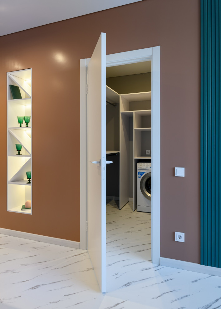 Кораллово-бирюзовый