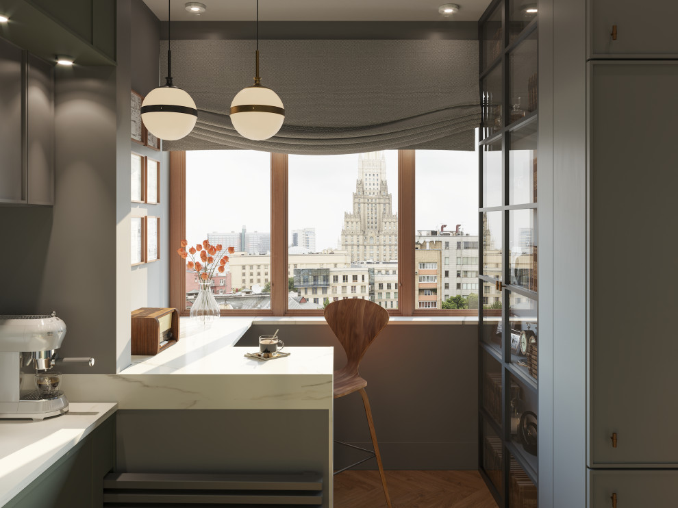 дизайн-проект в стиле mid-century