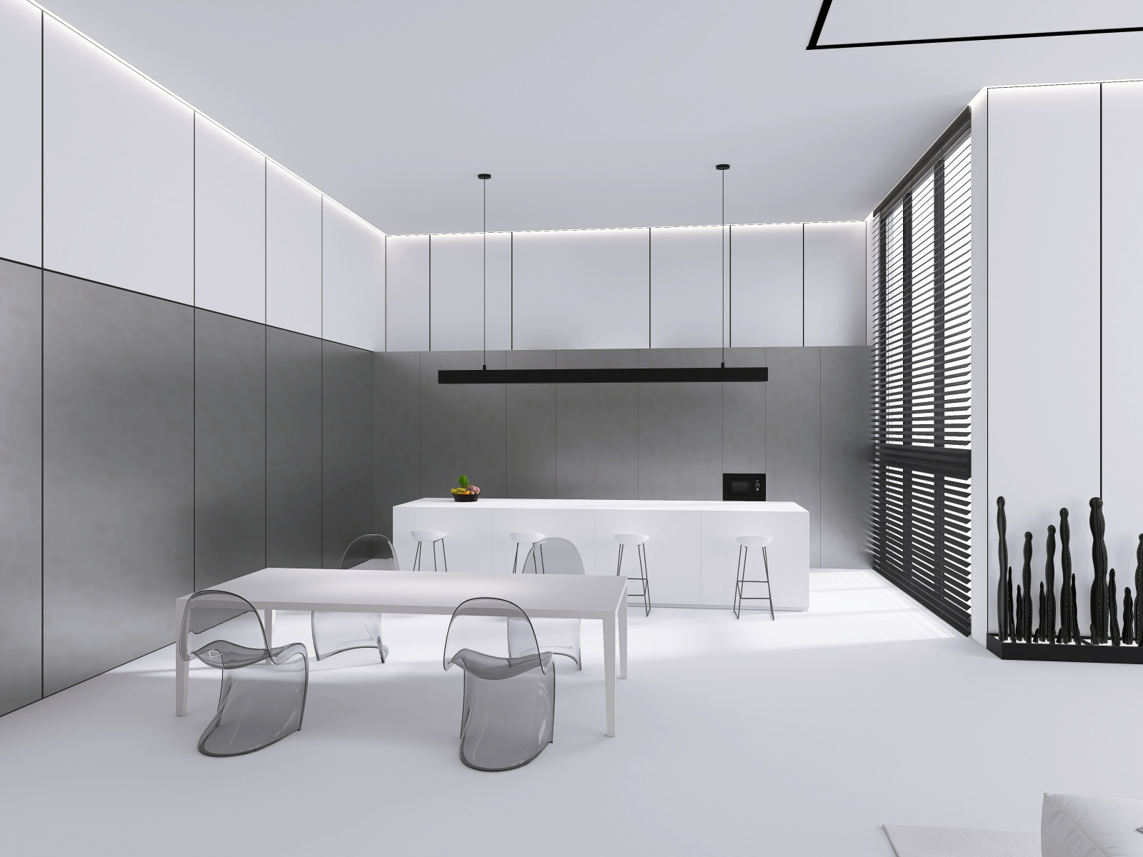 Минималистичная гостиная с акцентами арта Проект для квартиры в современном стил