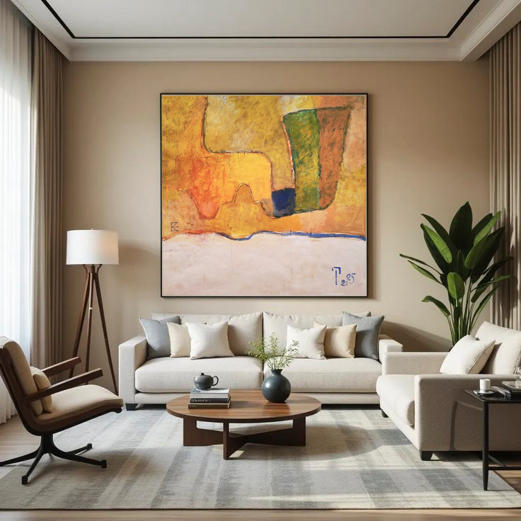 Картины для интерьера "Хлебное поле"