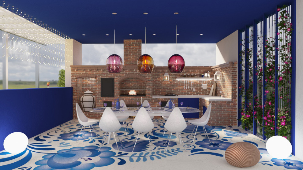 Летняя кухня в Подмосковье