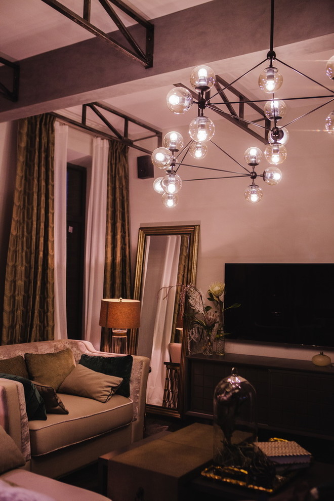 Скромное обаяние буржуа \\ гостиная-кухня