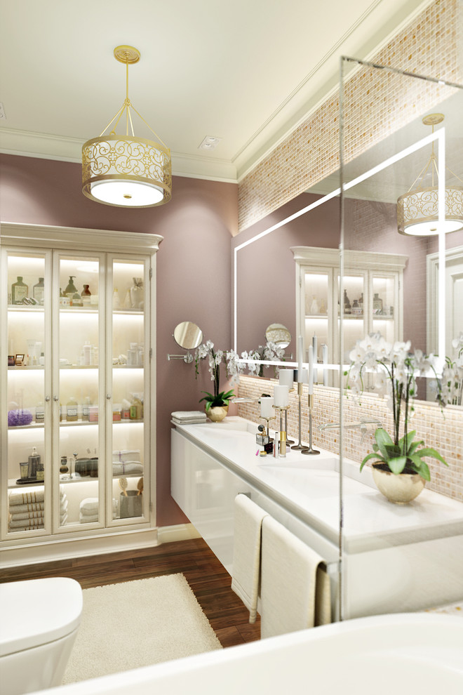 The apartment in a residential complex English Square in Moscow