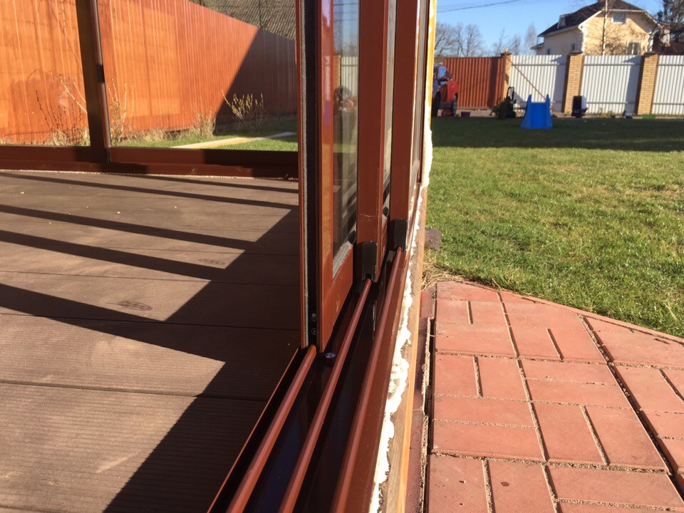 Остекление веранды