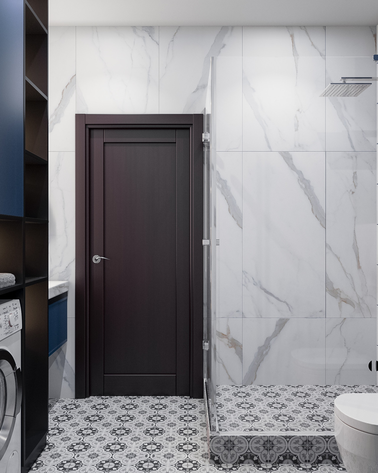 Современная квартира с элементами неоклассики