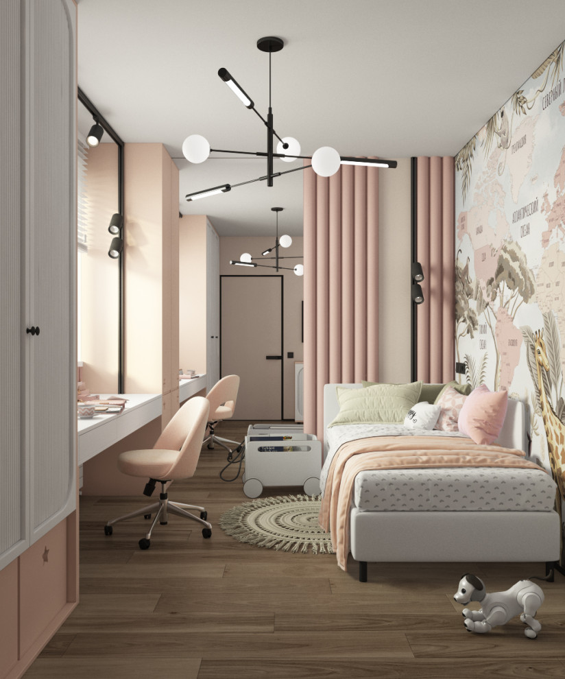 Интерьер детской комнаты, дизайнер Наталья Шевлякова