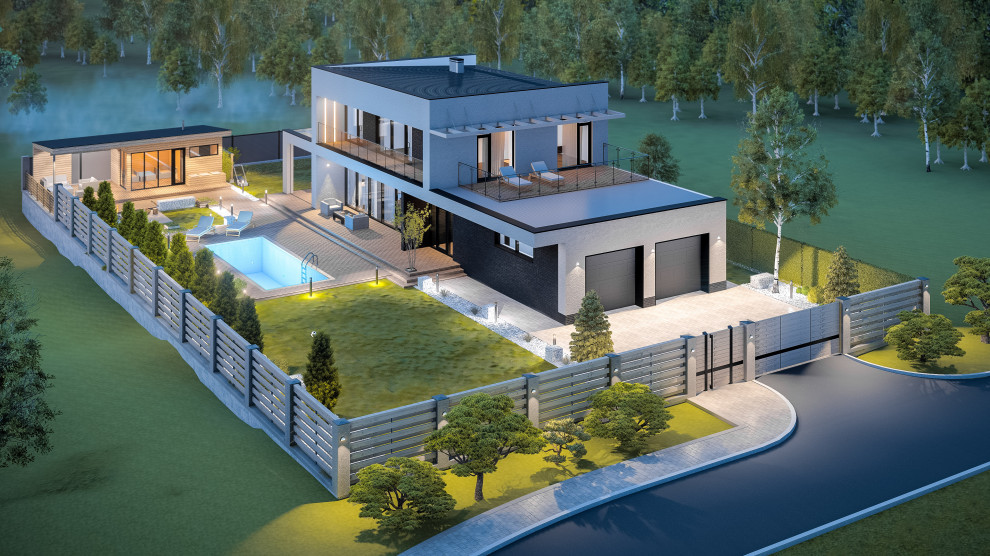 Обложка проекта: Вилла в п.Апрель