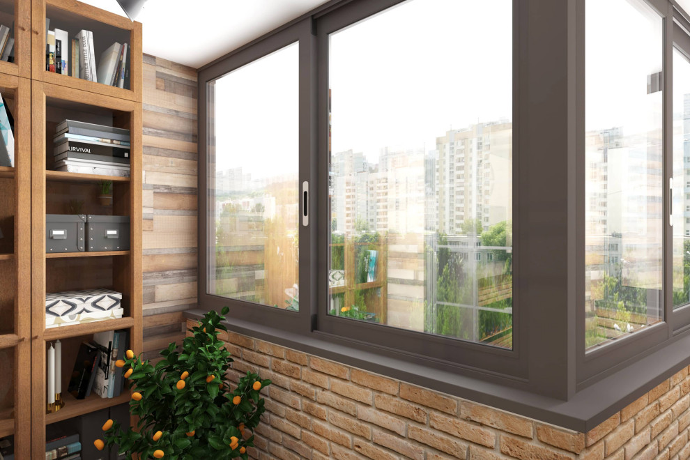 Трехкомнатная квартира 75м2 в стиле лофт, в доме серии П-3