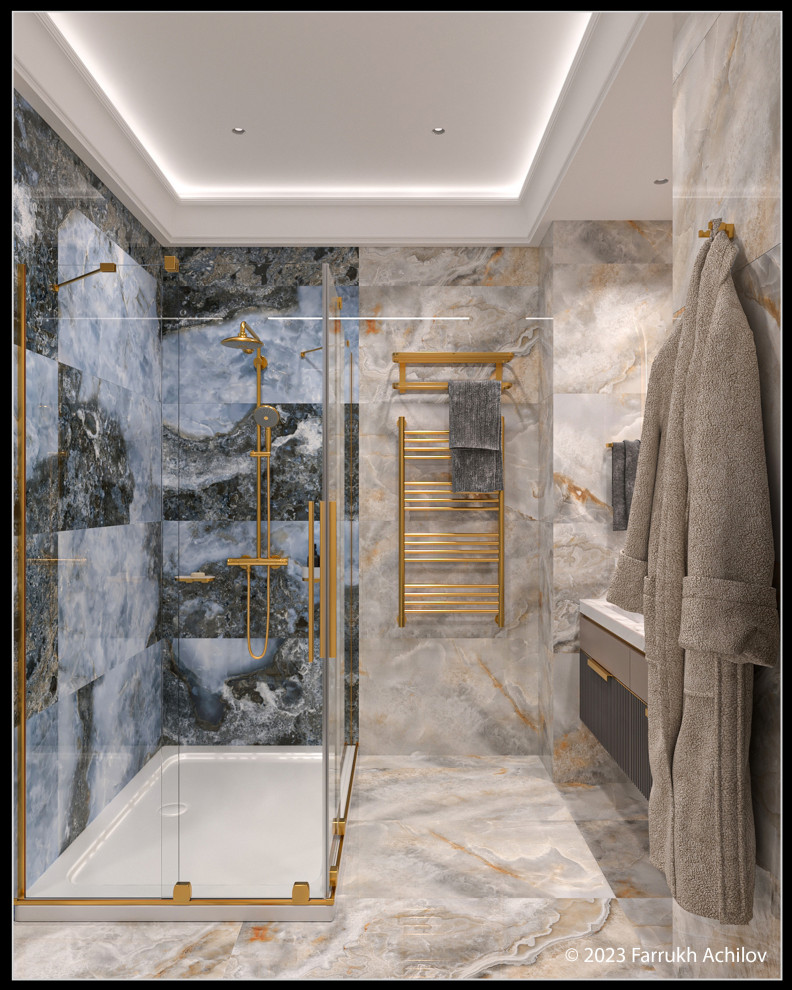 Душевая при спальне родителей