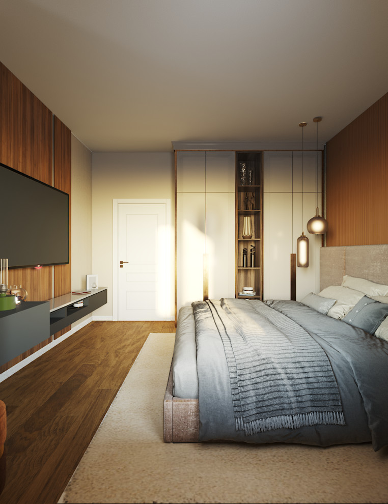 Проект гостевой комнаты в современном стиле