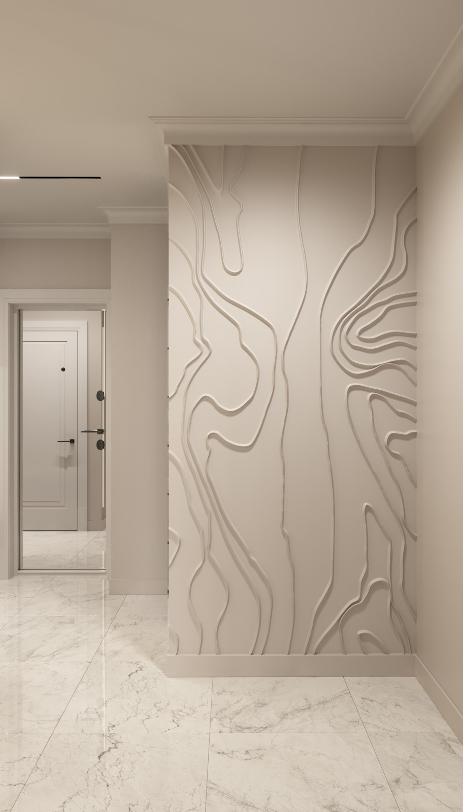 Проект трехкомнатной квартиры