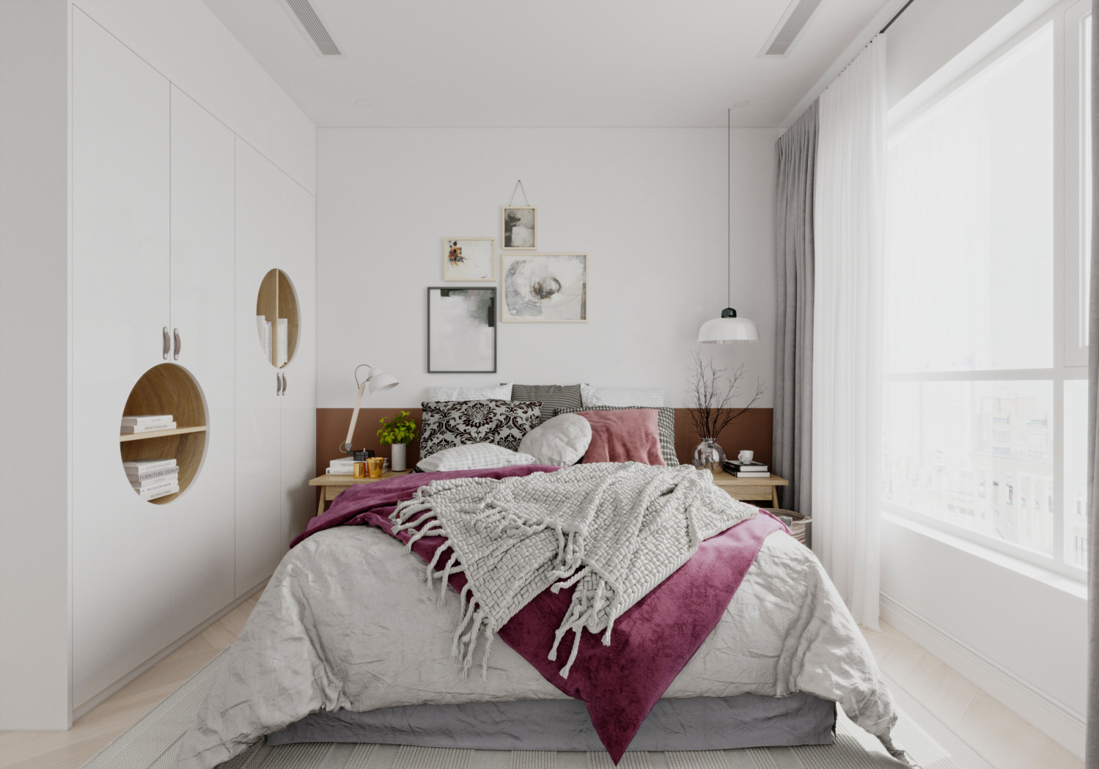 Трехкомнатная квартира в скандинавском стиле