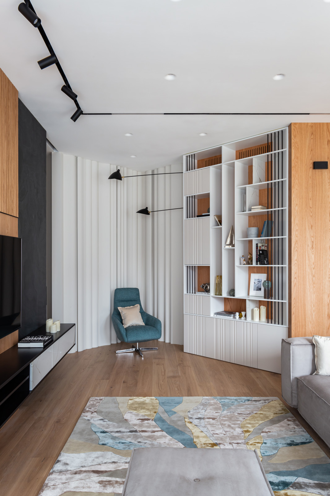 Современная квартира для дружной семьи