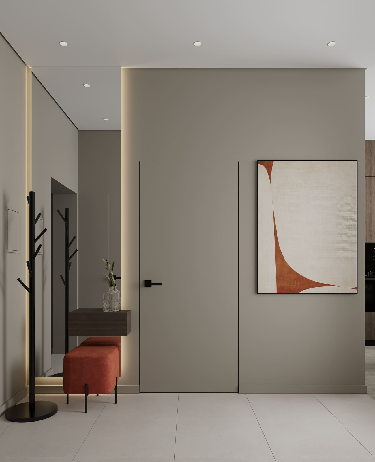 Дизайн-проект квартиры для сдачи на берегу Балтийского моря