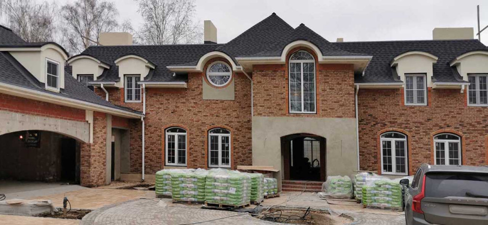 Строительство резиденции в Антоновке