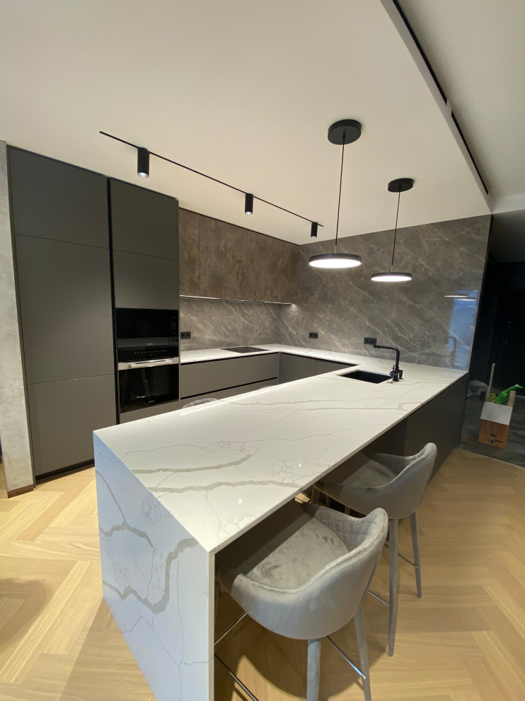 Кухня в современном стиле, ЖК Барселона