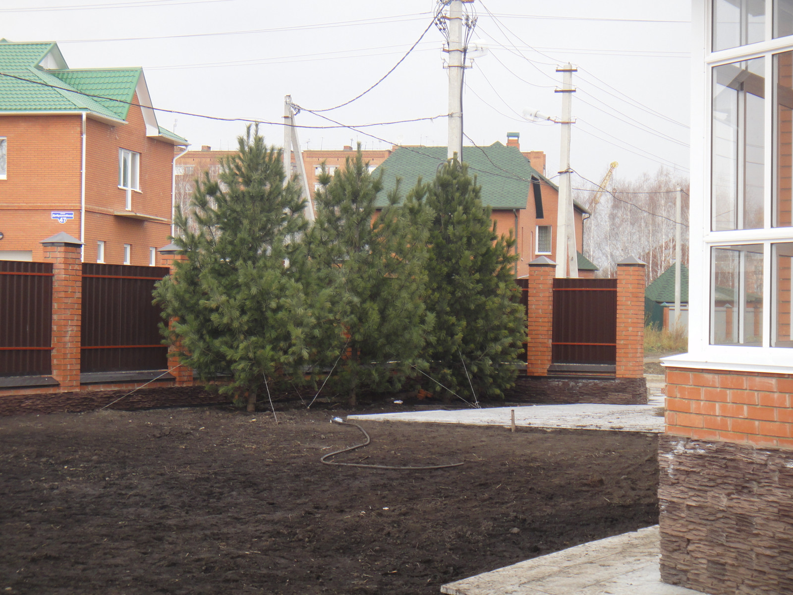 Ландшафтные работы и озеленение участка в Юрге