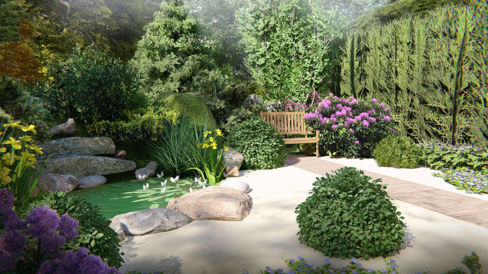 Проект частного участка в Репино