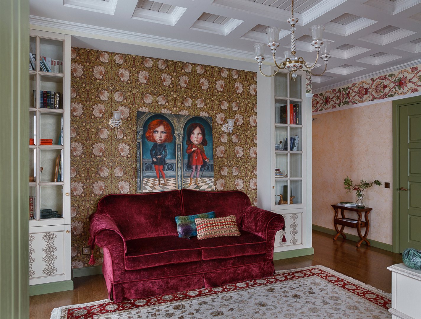 Квартира в русском стиле