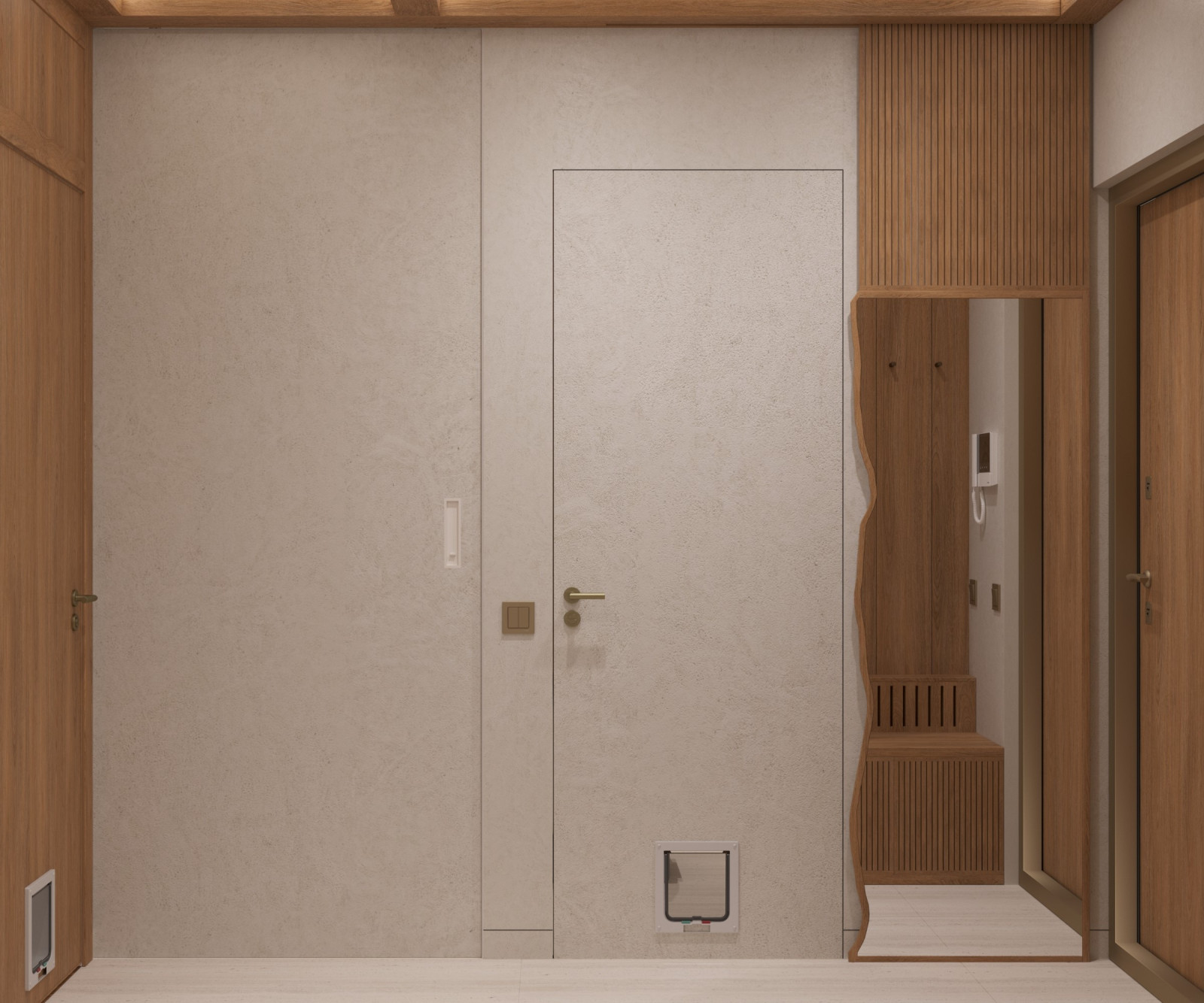 Проект квартиры в Москве, джапанди