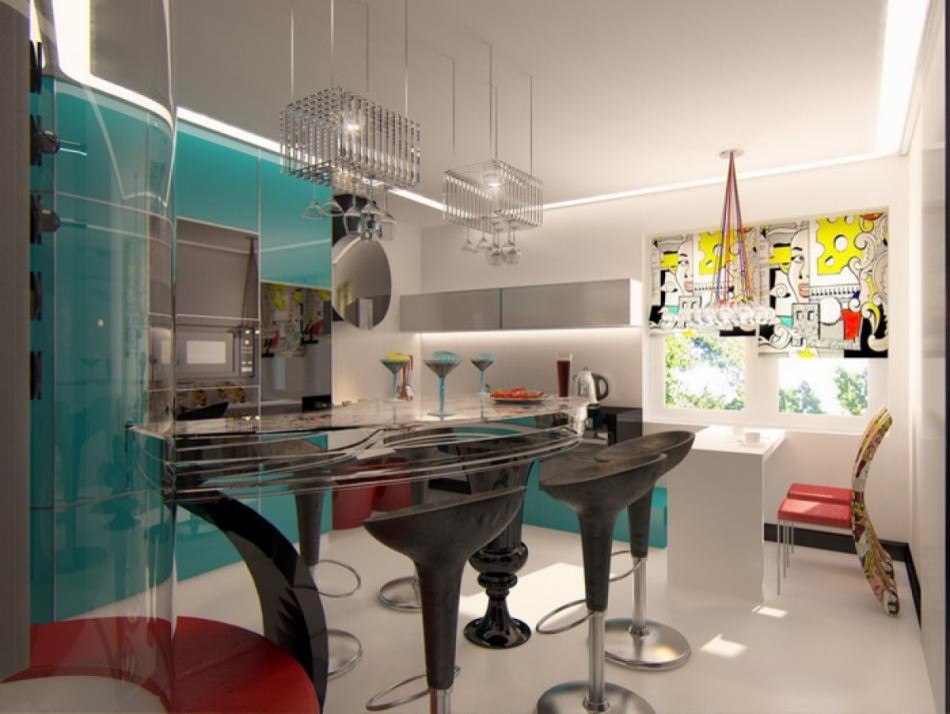 Дизайн квартиры в стиле «Поп-арт»