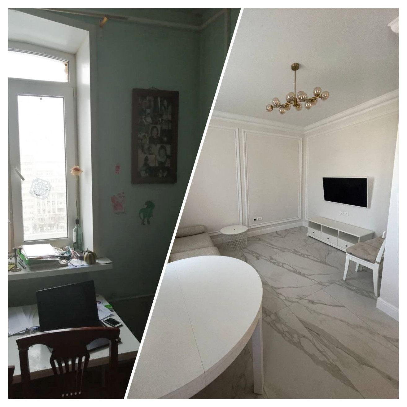 Обложка проекта: Двухкомнатная квартира на Белорусской