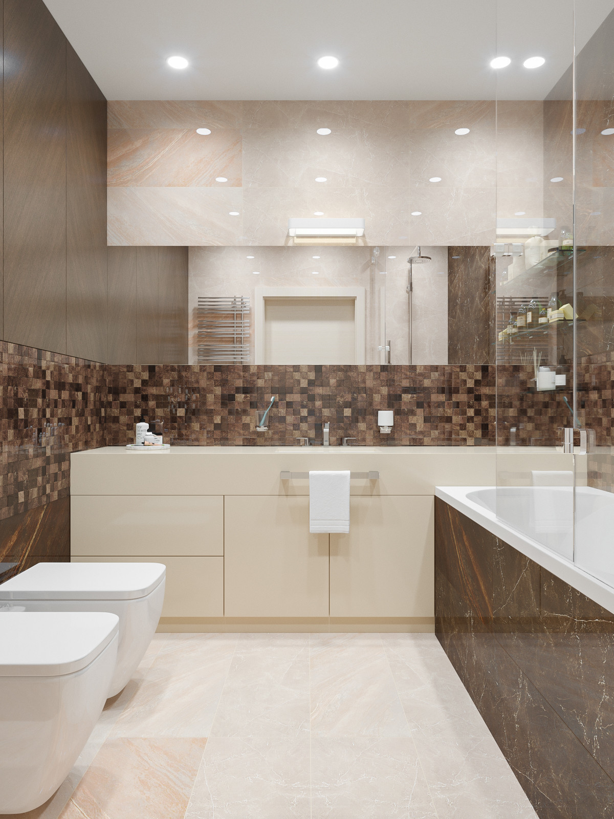 Трехкомнатная квартира в ЖК "Триумф" в Краснодаре