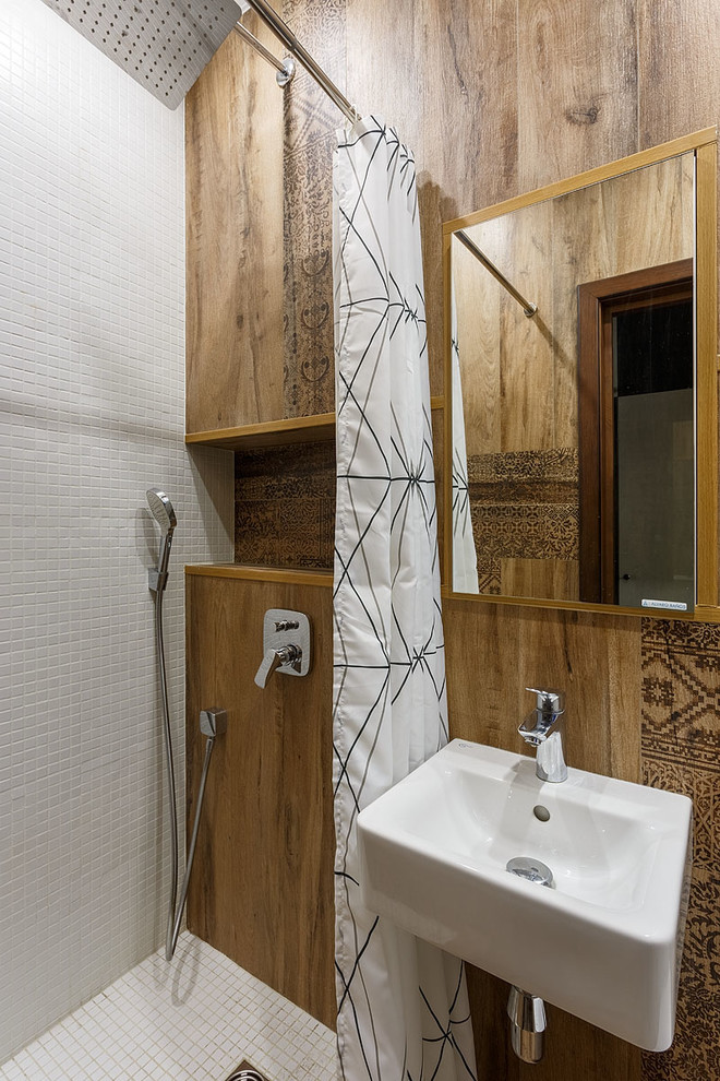 Дизайн трех-комнатной квартиры с элементами лофт и восточной культуры.