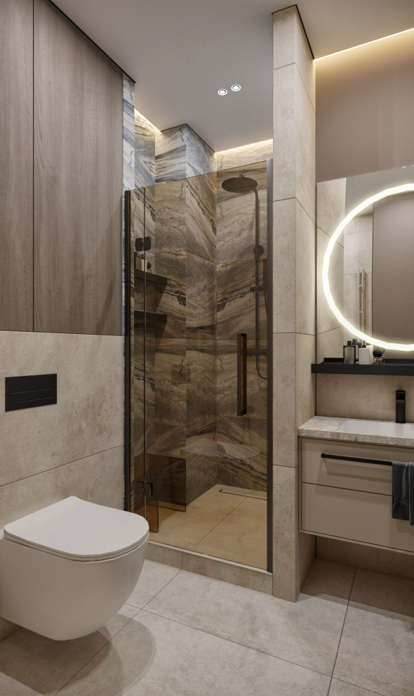 Проекттрехкомнатная квартира 115 м²