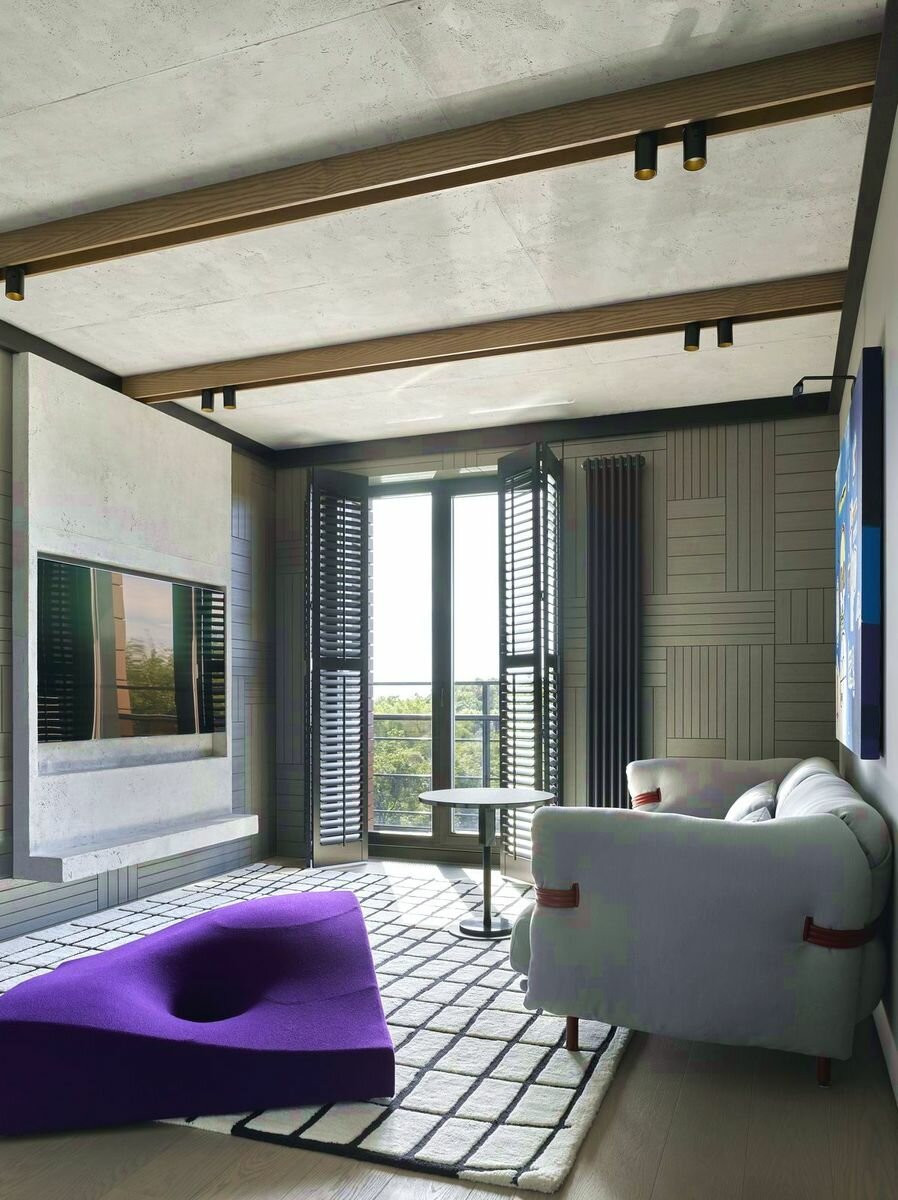 Houzz тур: Смелая квартира в Калининграде для ценителей искусства