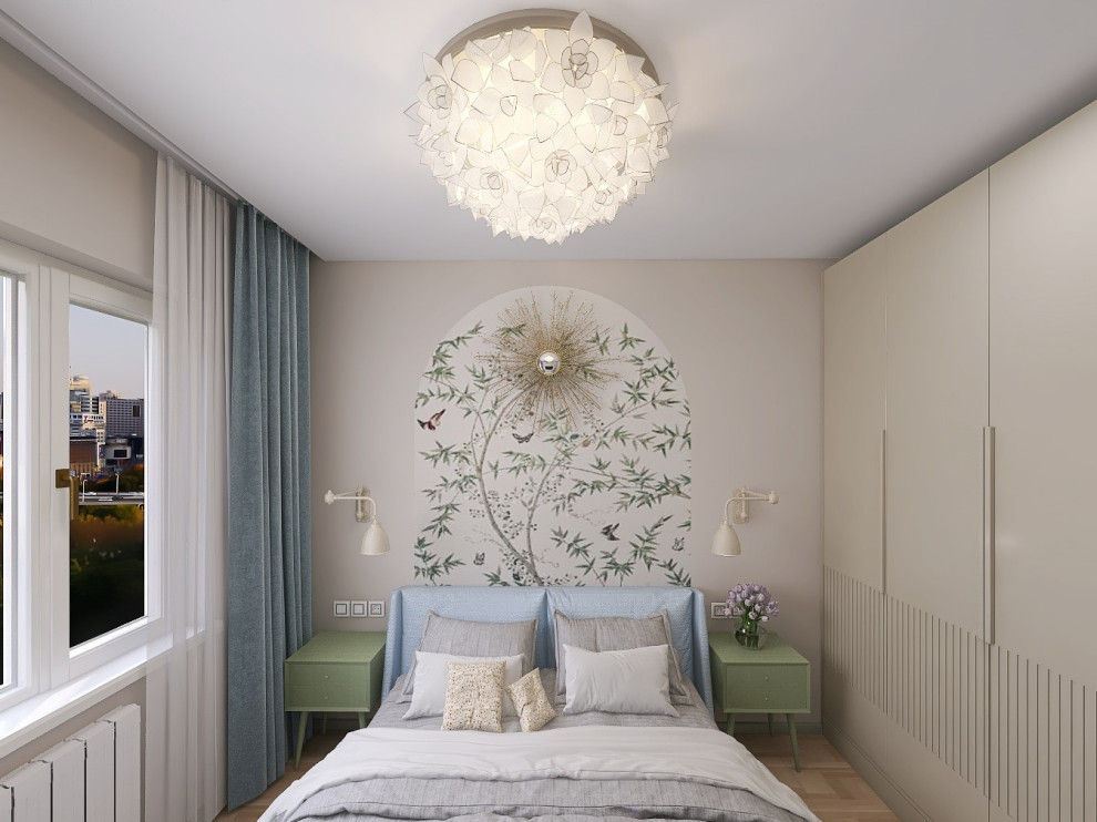 Обложка проекта: Дизайн-проект спальни