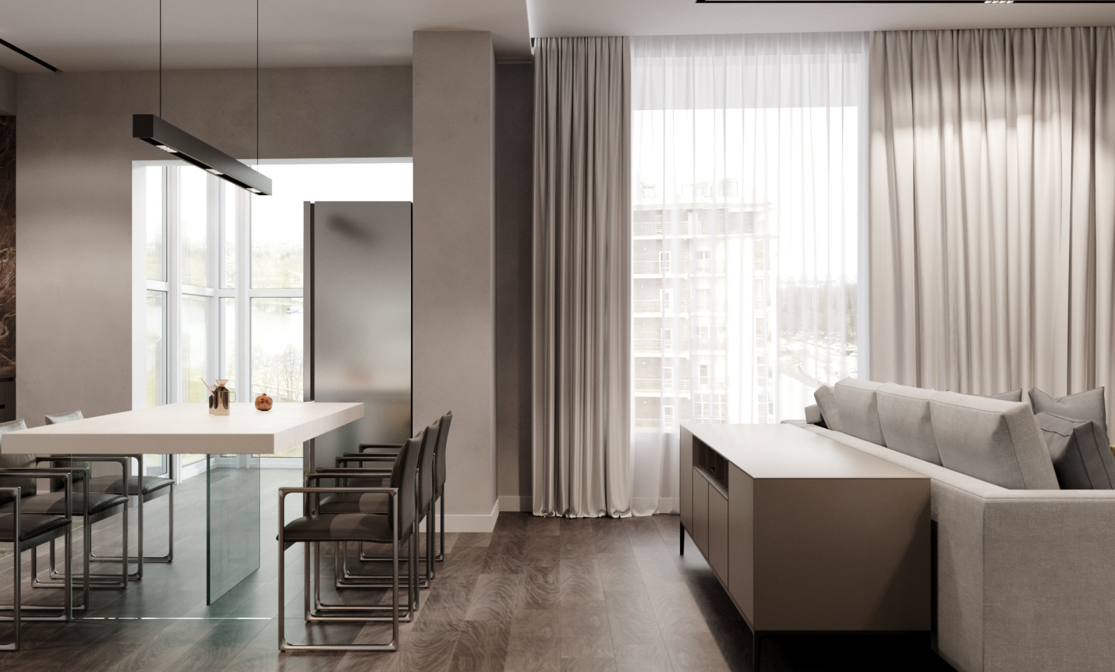 Квартира 214 м² в ЖК "Солнечный дом"