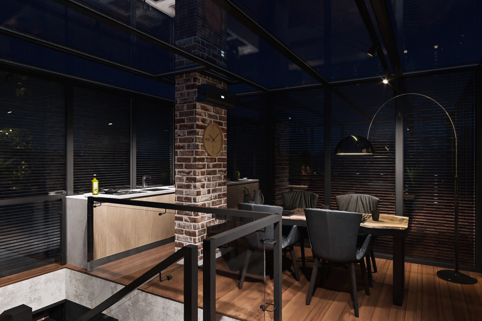 Терраса пентхауса в г. Сочи