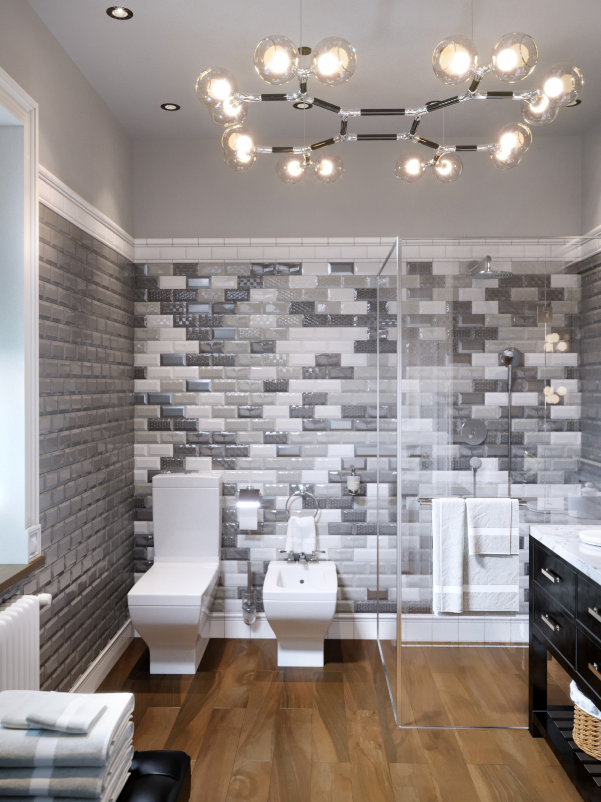 Лайково, санузел мальчика