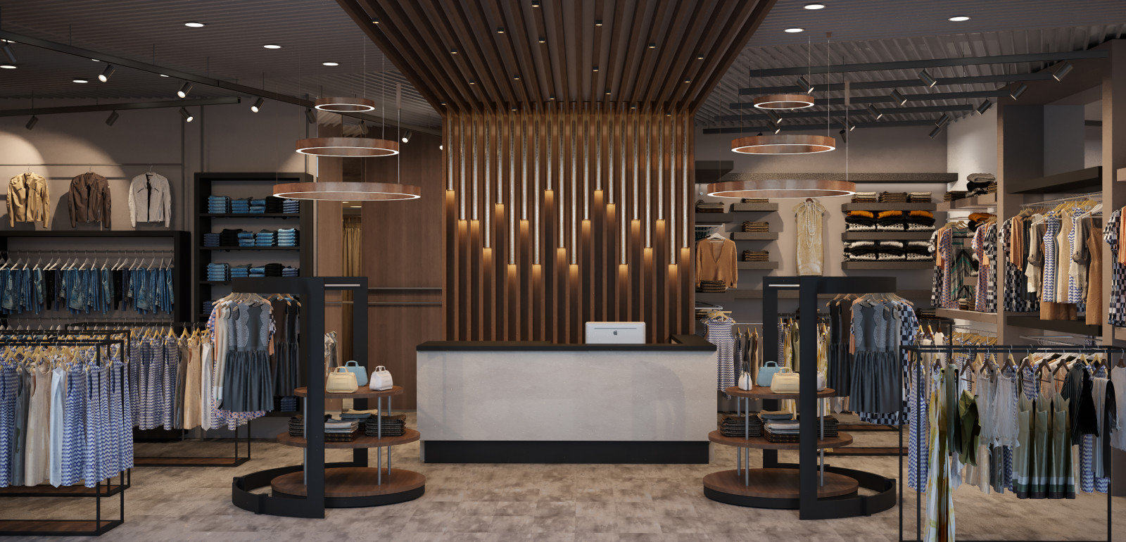 Магазин модной женской одежды Helmidge