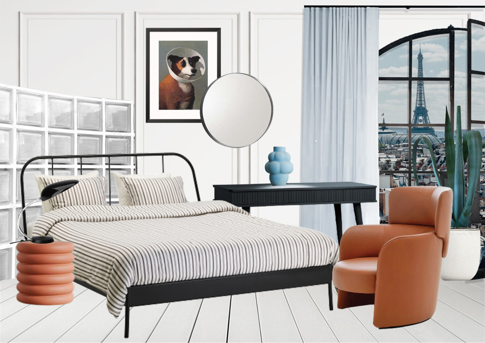 Дизайн-проект интерьера «Утро в Париже»