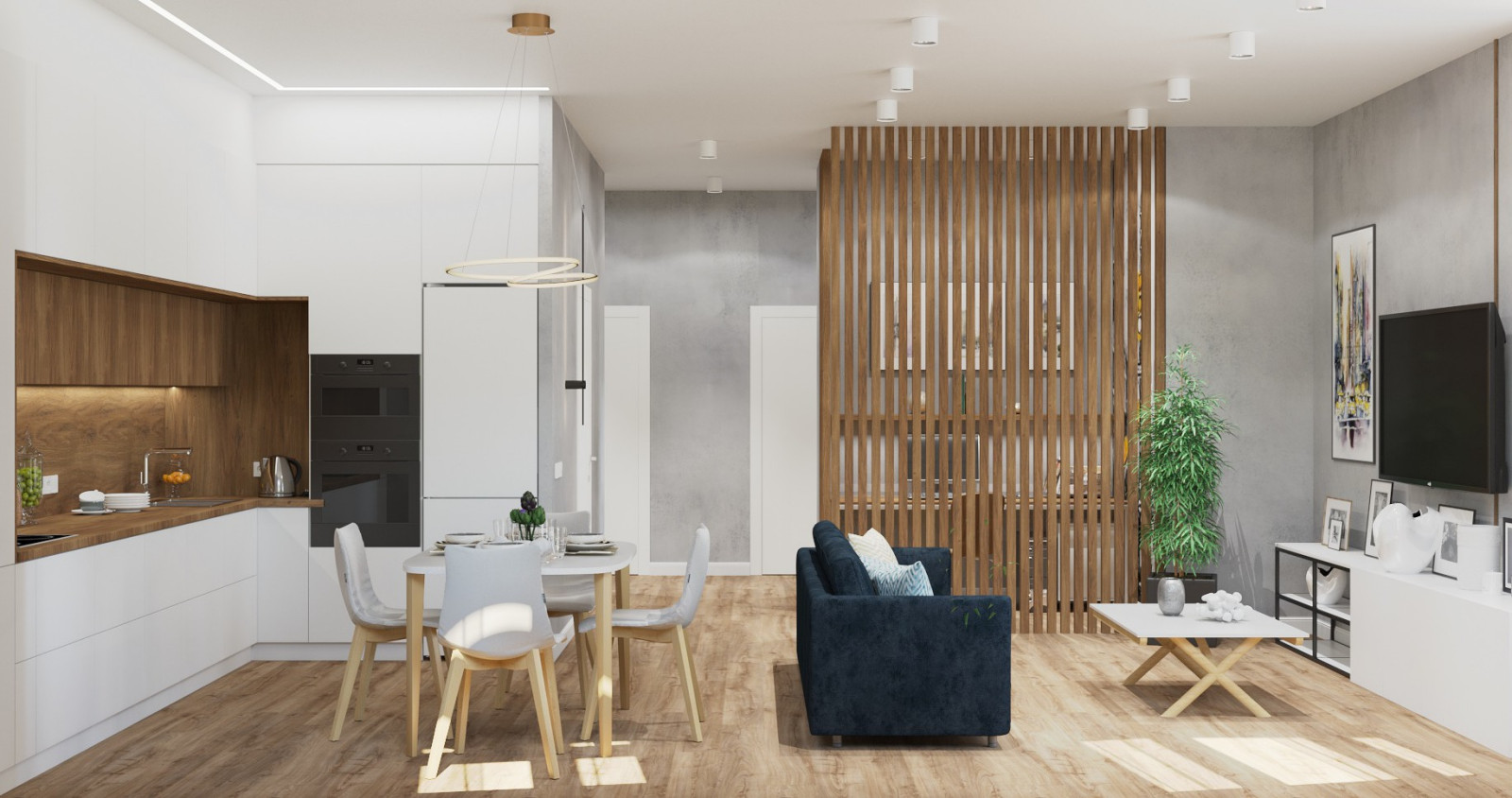 Обложка проекта: Дизайн - проект гостиной