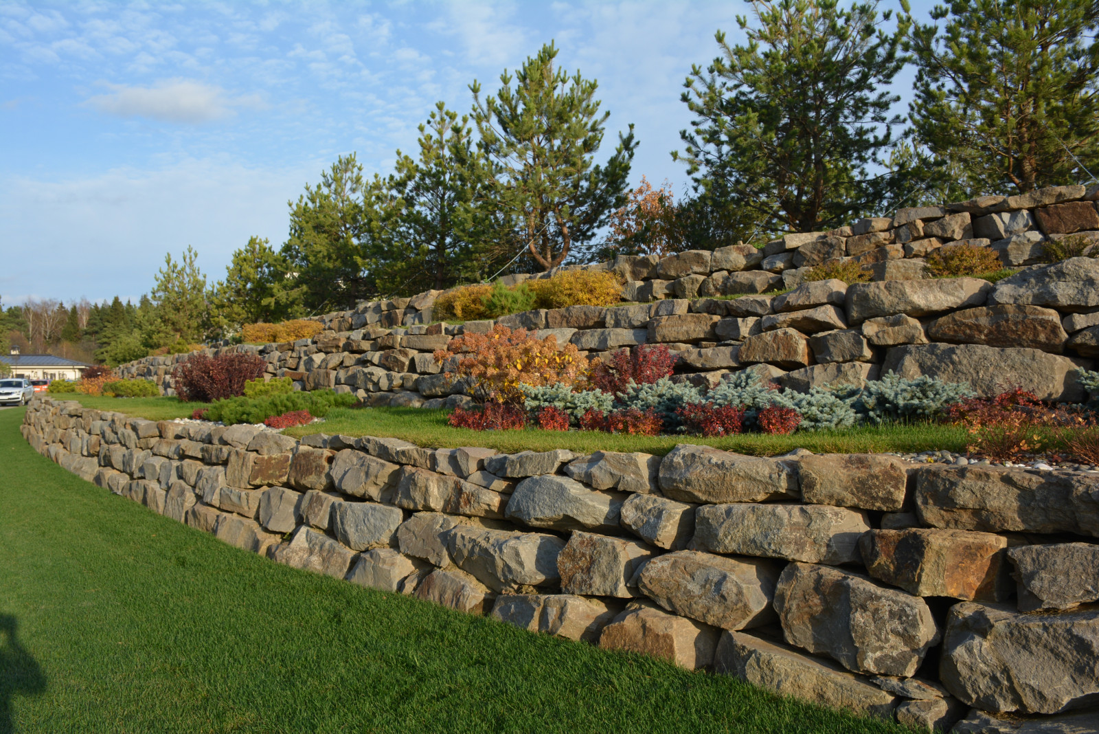 Сады осенью