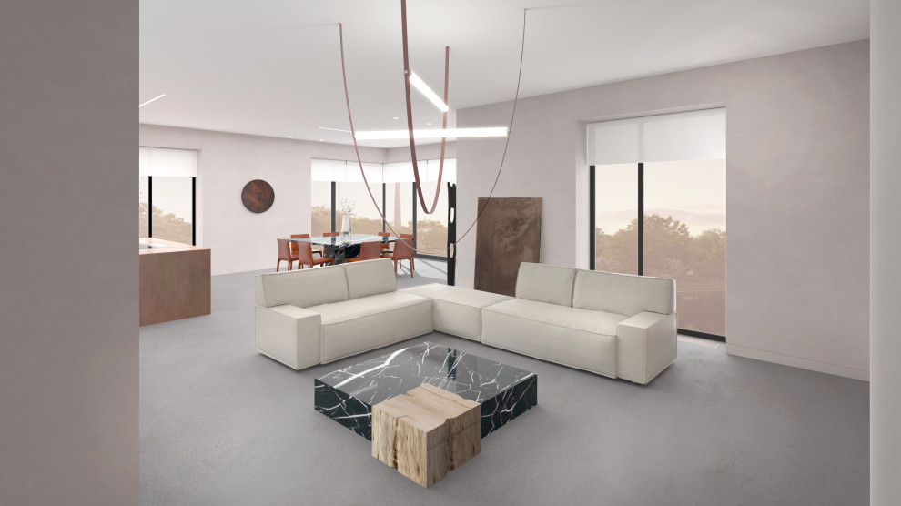 Дизайн проект квартиры в ЖК "Снегири. Эко"