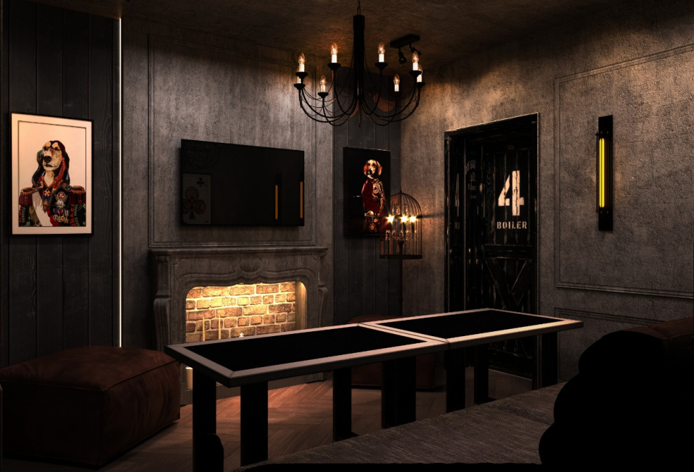 Кальяная КМ в стиле Гранж