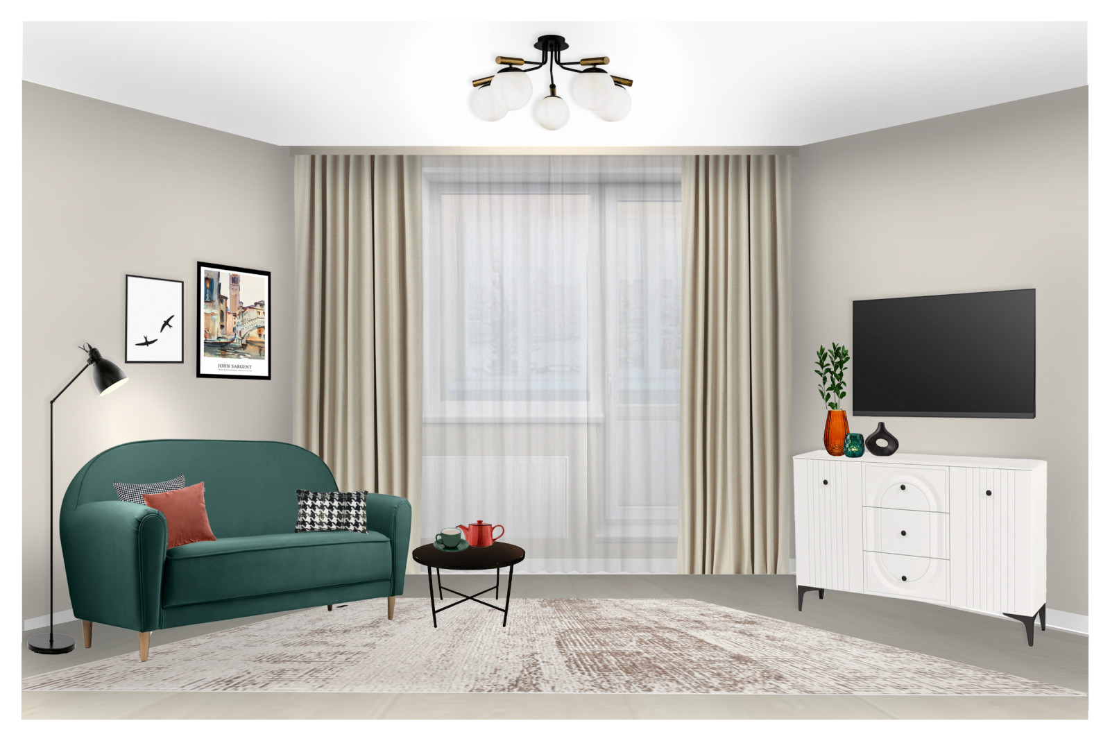 Обложка проекта: КОМПЛЕКТАЦИЯ квартиры под сдачу в аренду (отделка от застройщика)