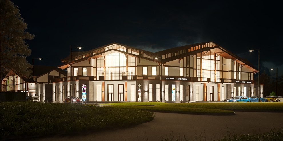 проект досугового центра "Шале-Грибаново"