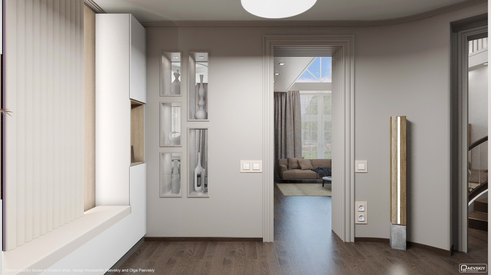 Обложка проекта: Прихожая в загородном доме