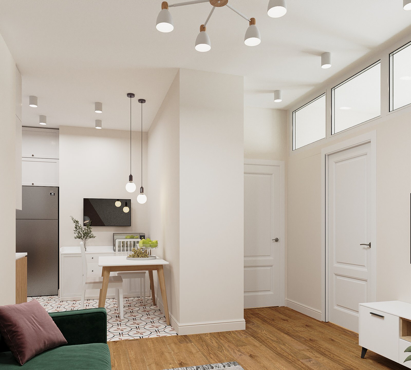 Евро 4х комнатная квартира