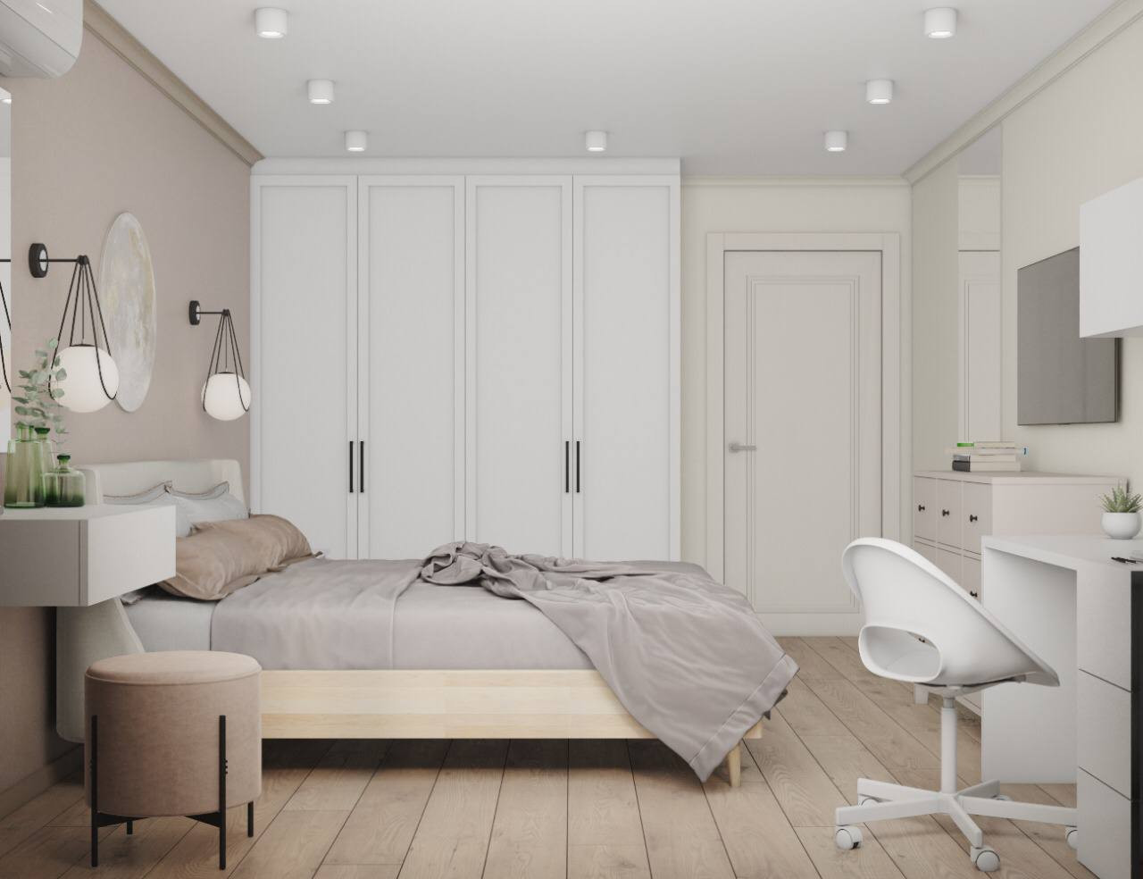 Обложка проекта: 3-х комнатная квартира