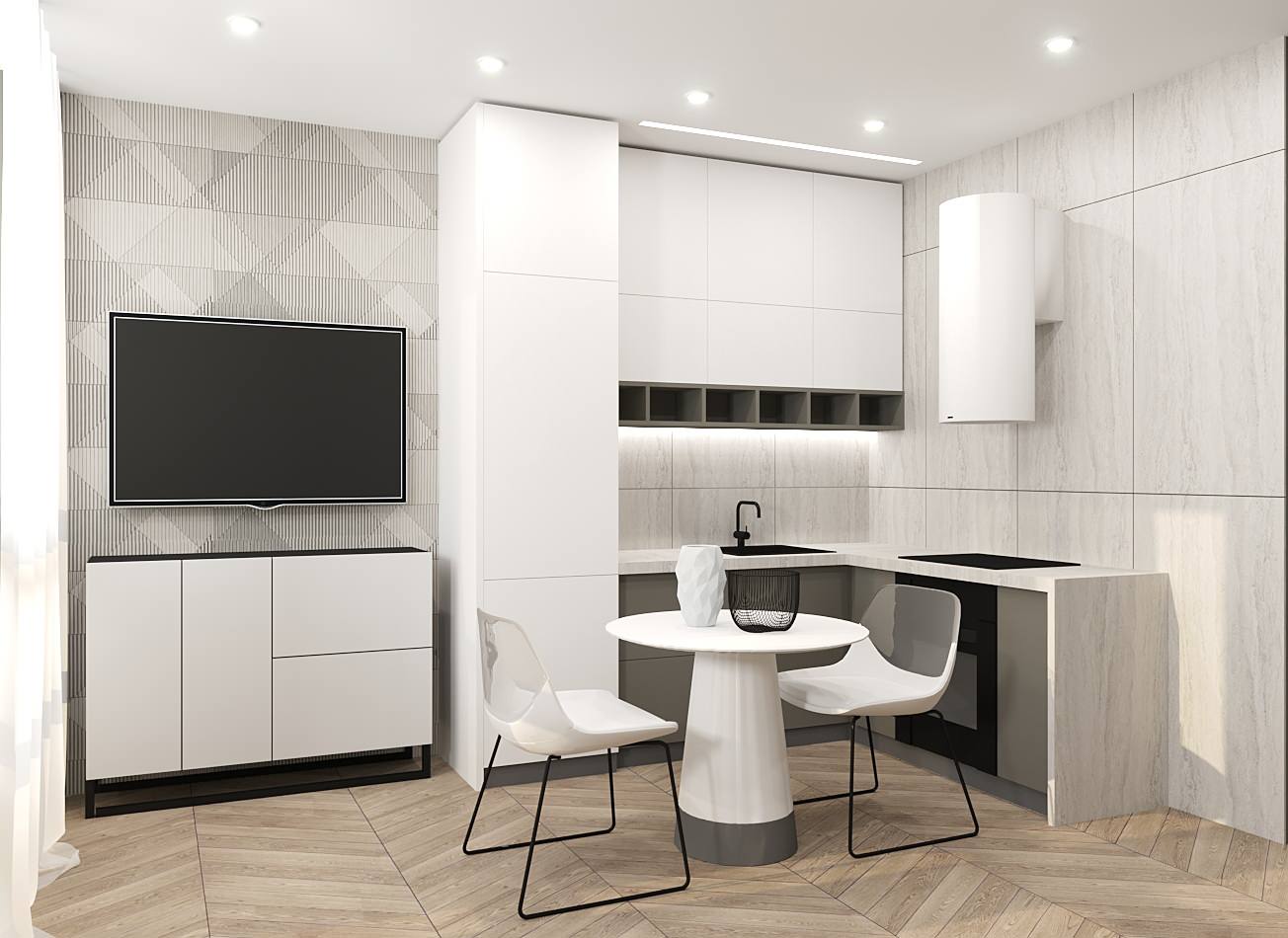 Обложка проекта: Квартира-студия 32 м2