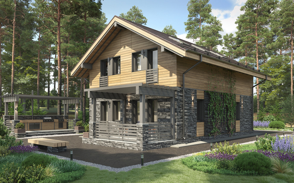 Проект дом Тип 10-ГБ