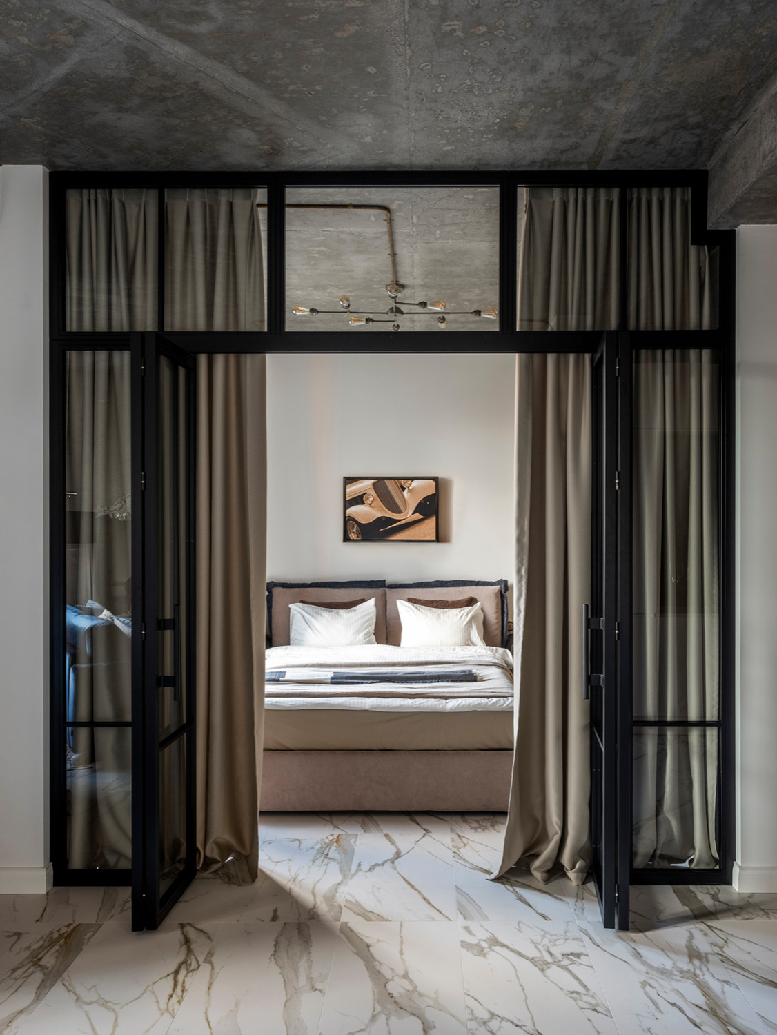 Стилизация квартиры на Мосфильмовской